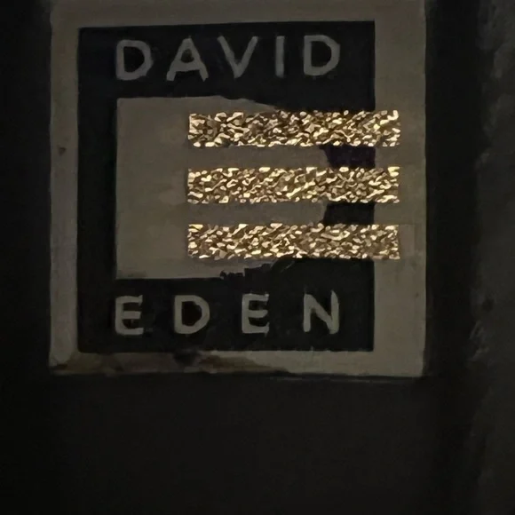 David Eden Alligator Skin Dress Derby Shoes Blue 9M - Picture 14 of 16